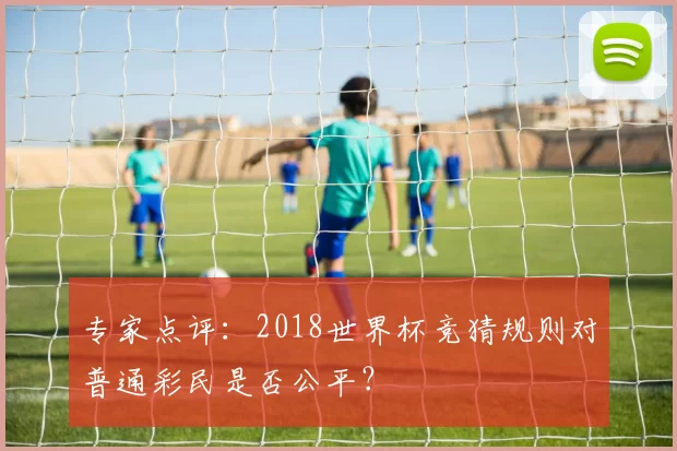 专家点评：2018世界杯竞猜规则对普通彩民是否公平？