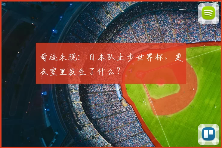 奇迹未现:日本队止步世界杯,更衣室里发生了什么?
