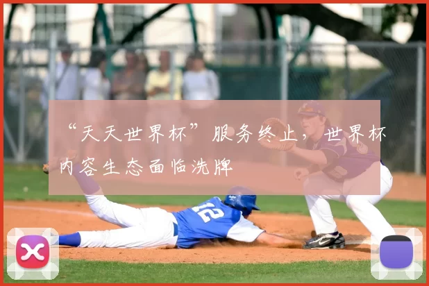 “天天世界杯”服务终止,世界杯内容生态面临洗牌